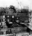 Rear of houses on Fitzwilliam Street, from Arthur Hayball's Works, Cavendish Street