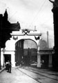 View: y00682 Decorative arch on Commercial Street for the royal visit of King Edward VII and Queen Alexandra