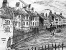 Engraving of Campo Lane