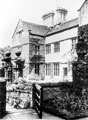 Derwent Hall and main gates. Demolished 1940's for construction of Ladybower Reservoir