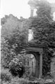 Ruins of Brincliffe Mount, Chelsea Road (formerly Palmeston Road), junction of Union Road. Demolished June 1953. Doorway came from Lord Palmeston's house in the South of England.