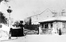 Lodge and gate at corner of Collegiate Crescent (beyond gates) and Ecclesall Road