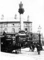 Heeley horse tram at Moorhead, showing the Crimean Monument