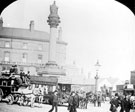 Nether Edge horse tram at Moorhead, showing the Crimean Monument