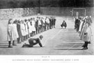 Illustrating sound waves, part of a series of practical open-air studies in Elementary Science, Nature Study, Drawing and Geometry by Headmaster J. Eaton Feasey, using pupils from Nethergreen School also known as Ranmoor School)