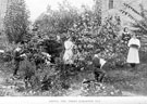 Among the trees, part of a series of lessons in Nature Study-mainly Plant Life in the School garden by Headmaster J. Eaton Feasey, using pupils from Nethergreen School also known as Ranmoor School