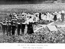 The map in the garden', part of a series of lessons in Nature Study-mainly Plant Life, in the School garden, by Headmaster, J. Eaton Feasey, using pupils from Nethergreen School (also known as Ranmoor School)