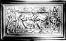 Panel from a cabinet made by Charles Green