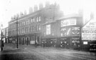 Bow Street, City Centre, from Leopold Street junction, Nos. 2 - 8 H.T. Lowe and Sons, pianoforte dealers and Times Buildings