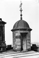 Roof at the Turret Lodge, Sheffield Manor House, Manor Park. Mary Queen of Scots is said to have exercised on this roof