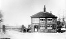 Hunter's Bar Toll Bar, Ecclesall Road, closed midnight, October 31, 1884. Most probably James Percy, the last lessee, who paid anduacute;2,565 for the privilege of exacting tolls, with beard