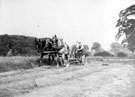 Cutting the Hay' at an unidentified farm, possibly Needham's Farm, Carter Knowle Farm