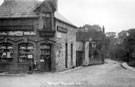 Jackson's grocer and drapers shop, Baslow Road, junction of Totley Hall Lane. Built 1882. Became a Post Office in 1935.