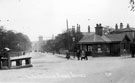 View: y01962 Toll Bar House, Fountain and Horse Trough at the junction of Pitsmoor and Burngreave Road