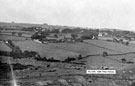 Dore from Totley Chapel. The tunnel waste tip is on the left