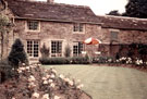 Gilleyfield Farm, Vicarage Lane, Dore. Stone-built house, circa 1600, restored and extened by Col. V. Hunt. Original house forms the side of the present house and has not been greatly altered structurally. One room has beamed ceiling and early wi