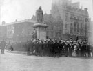 View: y02425 Unveiling of Queen Victoria's Statue, Town Hall Square, by Princess Henry of Battenburg