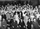 View: y02546 Staff of Sheffield Wholesale House (W H Smith and Son Ltd) at the City Hall, early 1950s