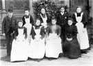 Group photograph of servants