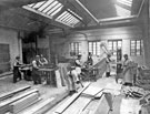 View: y02802 Furniture making, John Manuel and Son, upholsterers and cabinet makers, Carver Street