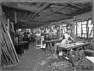 View: y02806 Furniture making, John Manuel and Son, upholsterers and cabinet makers, Carver Street