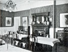 View: y02840 The Dining room at the new Home for the Orphan Girls of Teachers, Tapton Grange, Tapton Park Road, opened 23rd August 1928