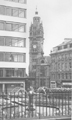 Barkers Pool Garden looking towards the Town Hall