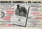 View: y03298 Charles Cammell and Co. Ltd., steel manufacturers, Cyclops Steel and Iron Works, junction of Savile Street and Sutherland Street, Attercliffe