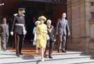 View: t05490 Visit of Queen Elizabeth II and Prince Philip, Town Hall, Pinstone Street 