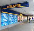 View: a01135 Blockbusters film and game rental store, Berkeley Precinct, Ecclesall Road, Sheffield