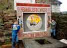 View: a01565 Well dressing at Whirlow Hall Farm