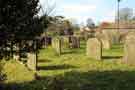 View: a03172 Christ Church graveyard, Dore.  