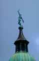 View: a03253 Statue of Vulcan, Town Hall tower, Pinstone Street