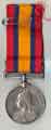 View: a03461 Boer War Medal belonging to Private James Broomhead, York and Lancaster Regiment, No.8969