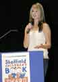 View: a03565 Television personality Ellie Crisell at the Sheffield Children's Book Award