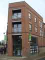 View: a03843 Cactus Living, estate agents, No. 57 Green Lane and junction with Dun Street (left), Kelham Island