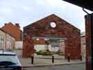 View: a04124 Housing in the old Sheffield Corporation Tramway Heeley Depot, Albert Road