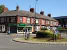 View: a04511 Vapour Boutique, vape shop, No.66 Owlerton Green and corner of (right) Hawksley Road