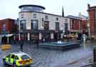 View: a04679 Barkers Pool showing (l.to r.) Ask Italian, restaurant, Nos. 8-10 Cambridge Street and Yates Wine Lodge Ltd., Nos. 2-6 Cambridge Street