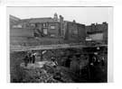 View: arc00197 Schofields (Yorkshire) Ltd., department store, Nos. 1 - 13 Angel Street, Sheffield (formerly T. B. and W. Cockayne) - bombed site prior to rebuilding c. 1947