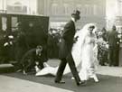 View: arc00378 Marriage of Maud Kathleen Branson (daughter of Colonel and Mrs G E Branson) to Herbert Arthur Dyke Acland, Sheffield Cathedral