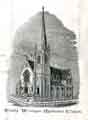 View: arc01056 Engraving of Trinity Wesleyan Methodist Church, [London Road, Highfield]