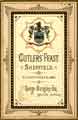 View: arc01475 Cutler's Feast menu card