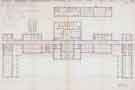 View: arc02085 King Edward VII Crippled Children's Institution, Rivelin Valley Road - central portion of ground plan