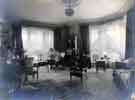 View: arc02559 Drawing room, Hallam Gate, Crookes, Sheffield, Arthur Wightman's main residence