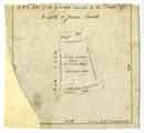 View: arc03293 A plan of the ground demised by the Duke of Norfolk to James Smith [property on the corner of Fargate and Pepper Alley]