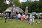 Army information tent at the Cliffhanger festival Millhouses Park