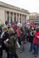 View: c03919 Barkers Pool, public sector workers strike and demonstration over planned changes to their pension scheme