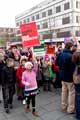 View: c03946 Barkers Pool, public sector workers strike and demonstration over planned changes to their pension scheme