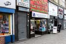 View: c04597 Bab-e-Islam, Islamic Books and Gift Centre, The Cliffe Fish and Chips, and Desi Food Bar (No. 592), Attercliffe Road